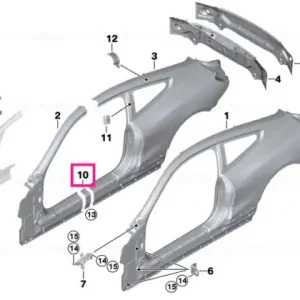 Super ofertă Reinforcement plate, sill, left - BMW
