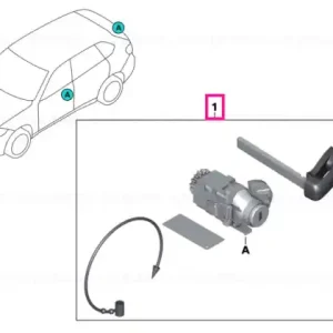 Super ofertă Unified locking, mechanical RL LINES - BMW