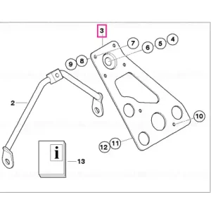 Mounting plate - BMW Motorrad Popular