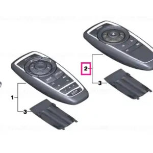Transport gratuit Rear remote control, audio 434MHZ - BMW