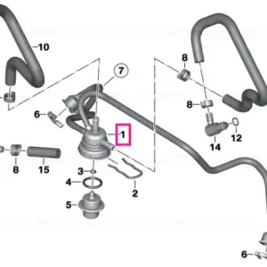 Chilipir Fuel distributor - BMW Motorrad