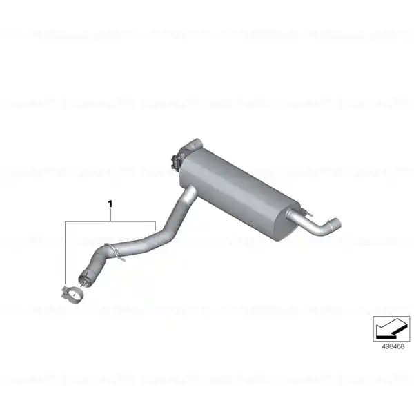 Cel mai bun preț Toba de esapament "BMW M Performance" - BMW Seria 3 G20, Seria 4 G22 G23 G26
