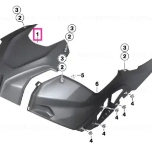 Capac amortizor aer carbon - BMW Motorrad Livrare rapidă