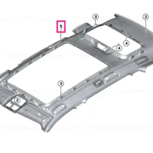 Roofliner panorama glass roof audio BLACK - BMW Retur ușor