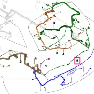 Cel mai bun preț Set cabluri reparație spoiler spate - BMW - Mini