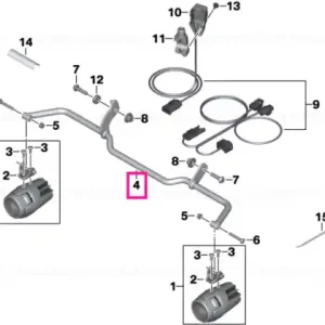 Super ofertă Suport far suplimentar - BMW Motorrad