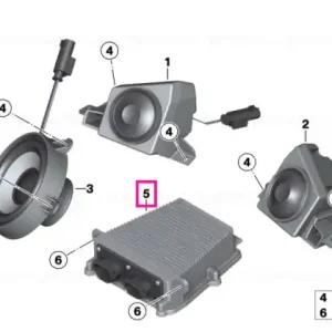 Audio amplifier - BMW Motorrad Cumpărături sigure