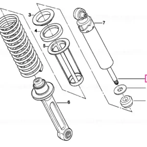 Bestseller Shock absorber H 12 - BMW Motorrad