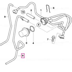 Feed line - BMW Motorrad Preț redus