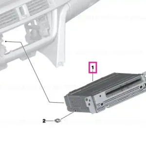 Retur ușor Exchange head unit basic media 2 - BMW