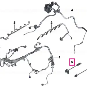 Cablu adaptor turbocompresor - BMW Chilipir