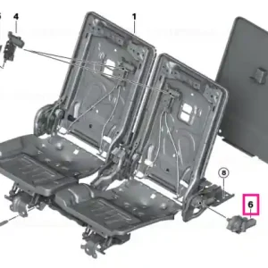 Comandă acum Drive, backrest folding left - BMW