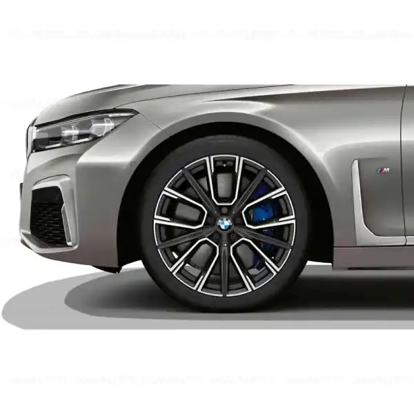 Transport gratuit Janta din aliaj usor - M Performance Star Spoke 817M - Bicolor Gri/Argintiu (Orbitgrey/Bright turned) - 8,5Jx20 ET:25 - BMW Seria 6 G32 GT, Seria 7 G11 G12 - Punte fata