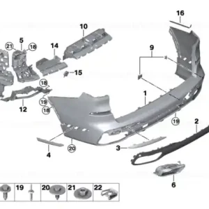 Capac cârlig remorcare vopsit - BMW Super ofertă