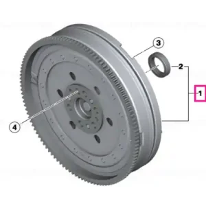 Twin Mass Flywheel - BMW Livrare rapidă