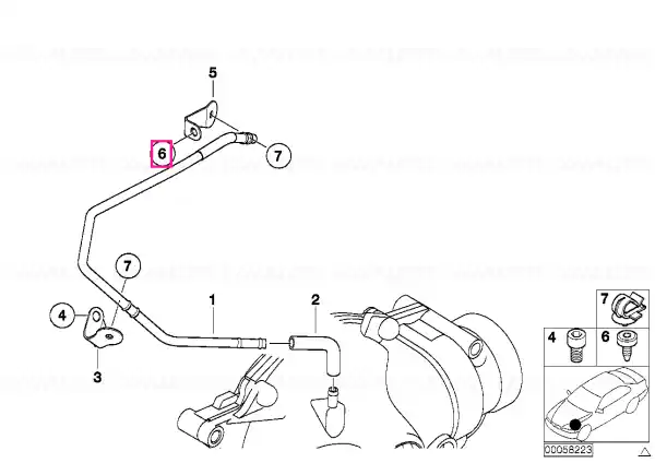 Reducere de preț Șurub Torx M6X20 - BMW