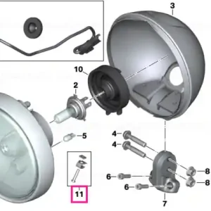 Set mounting parts - BMW Motorrad Preț mic