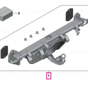 Set carlige remorcare electrice - BMW Calitate înaltă