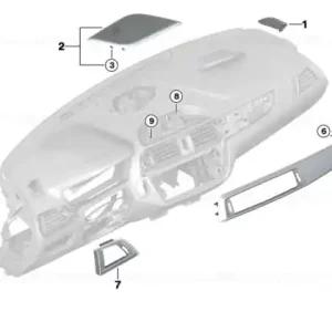 Cumpără acum Capac tablă bord carbon - BMW