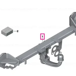 Reducere extra Set carlig remorcare, detasabil - BMW Seria 3 G20 G21, Seria 4 G22 G23
