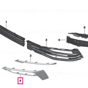 Cel mai vândut Protective strip lines right LUXURY - BMW