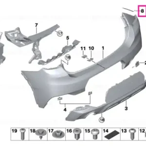 Super ofertă Scuff protection film, side frame, left - BMW