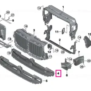 Cumpărături sigure Air flaps, lower - BMW