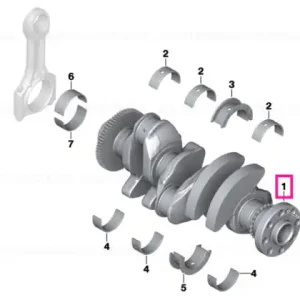 Crankshaft - BMW - Mini Retur ușor