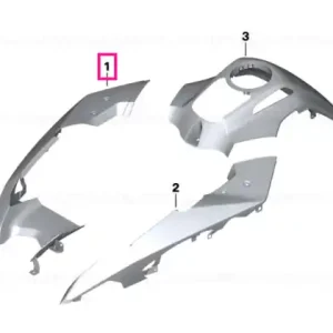 Capac roată față, sus dreapta KALAMATA-MET. - BMW Motorrad Preț redus