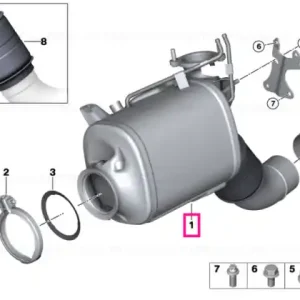 SCHIMB Filtru particule motorină EU5 - BMW Cumpără acum