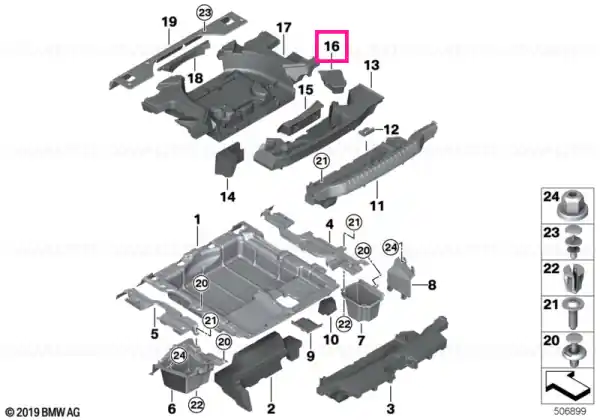 Reducere extra Insert umplere dreapta - BMW