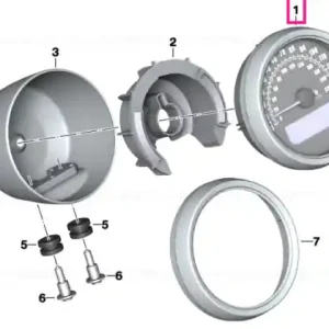 Plată sigură Instrument cluster MPH - BMW Motorrad