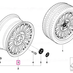 Two-piece light alloy rim 81/2X17   ET:41 - BMW Comandă acum