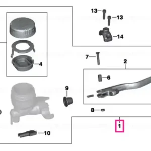 Reducere de preț Pară frână de mână D=16MM - BMW Motorrad