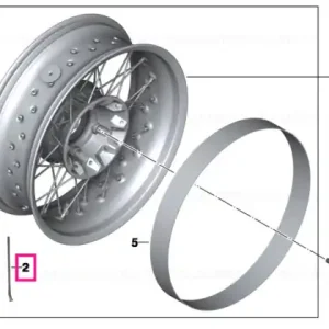 Spoke, inside L=136,4MM - BMW Motorrad Mai ieftin