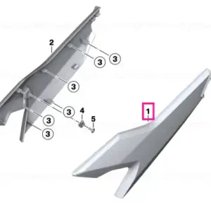 Reducere Fairing side panel blank left ROHTEIL / BLANK - BMW Motorrad