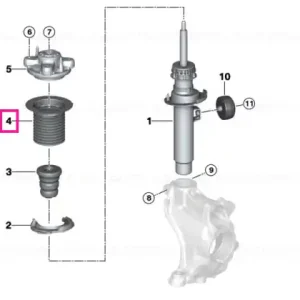 Ultima șansă Piston rod protection top - BMW