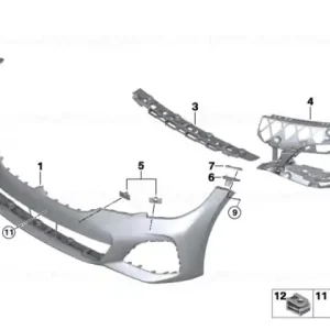 Copertă cârlig remorcare față - BMW Ultima șansă