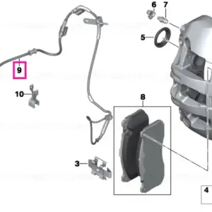 Reducere specială Senzor uzură placuță față dreapta - BMW - Mini