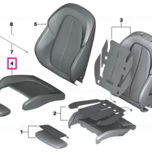 Reducere specială Husă scaun sport piele SCHWARZ - BMW