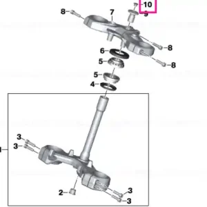 Capac de acoperire - BMW Motorrad Livrare gratuită