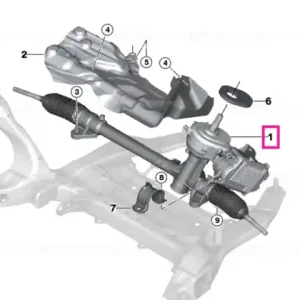 Chilipir Exch. steering box, electr. - BMW