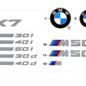 Calitate înaltă Lettering X-DRIVE 50I - BMW