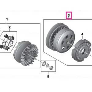 CVT driven disc - BMW Motorrad Comandă acum