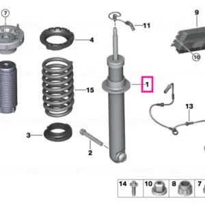 Reducere Arc suspensie spate EDC - BMW