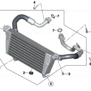 Reducere de preț Oil cooler - BMW Motorrad