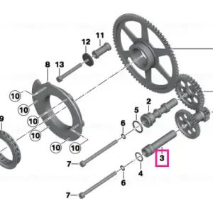 Axle, double gear - BMW Motorrad Preferatul clienților