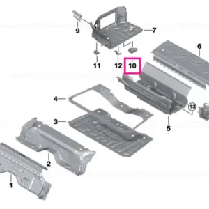 Consolă rezervor fluid SCR, spate stânga - BMW Vezi acum