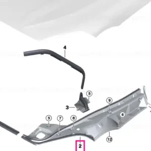 Reducere specială Panou lateral de etanșare dreapta - BMW