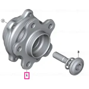 Wheel hub with bearing M12X1,25 - BMW Ofertă de sezon
